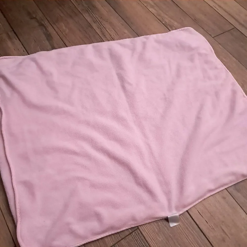 Just Born baby‎ blanket pink ladybug letters flowers hearts girls soft Vintage